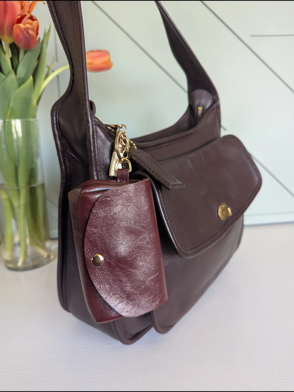 Vintage Coach Taft Bag, identified by style number 9980 Shoulder bag - Picture 3 of 10